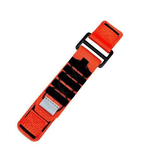 Ремінець для годинника Nylon Pro Orange 20 мм 1051-1243 фото