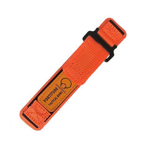 Ремінець для годинника Nylon Orange 20 мм 1051-1233 фото